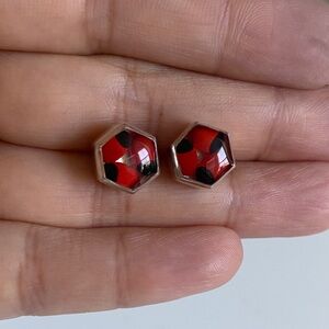 Sterling Silver 925 Peruvian  Earrings with Huairuro Flowers